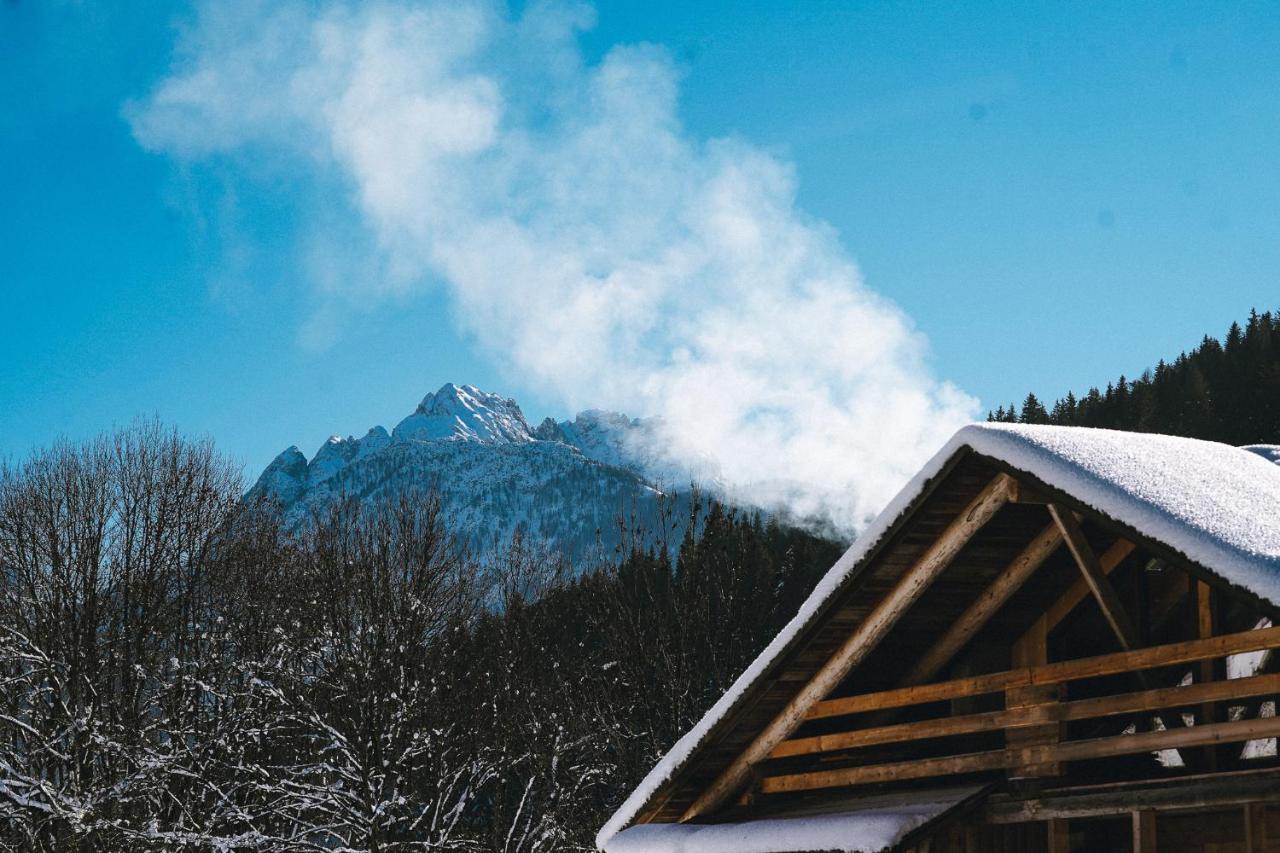 Ferienwohnung Lärchenwirt Dolomites San Nicolo di Comelico Exterior foto